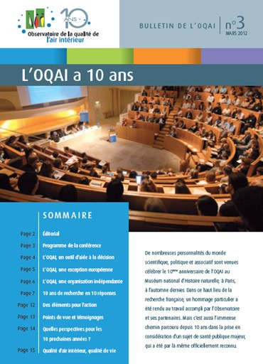 L’OQAI a 10 ans !