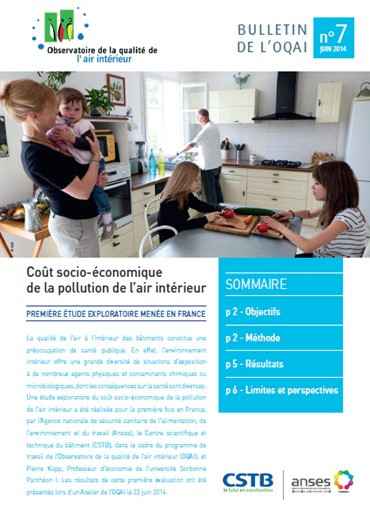 Coût socio-économique de la pollution de l'air intérieur