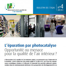 L’épuration par photocatalyse : Opportunité ou menace pour la qualité de l’air intérieur ?