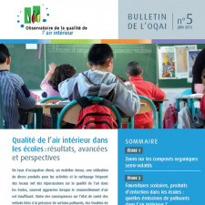 Qualité de l’air intérieur dans les écoles : résultats, avancées et perspectives