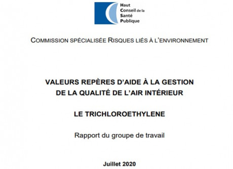 HCSP - Valeurs repères pour le trichloroéthylène