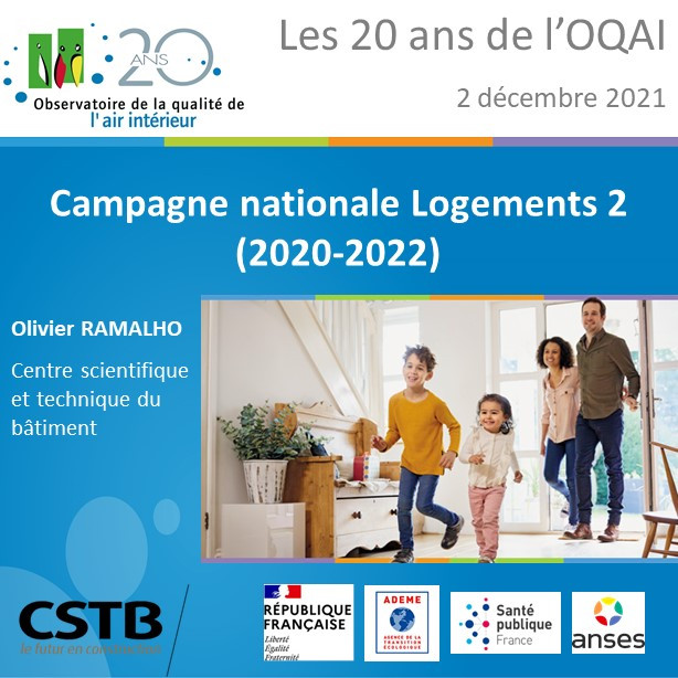 Campagne nationale "Logements" n°2 (Les 20 ans de l'OQAI)